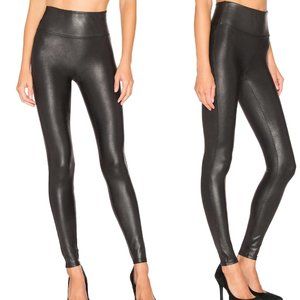 Spanx faux leather leggings XS EUC